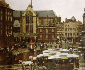 La place Dam, par George Hendrik Breitner, 1898 Stedelijk Museum Amsterdam