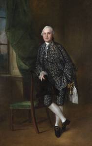 Thomas Gainsborough: Sir Edward Turner, 2d baronet d'Ambrosden, Oxford, 1762 (229 x 147,5 cm). Wolverhampton Arts and Heritage.
