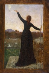 Pierre Puvis de Chavannes (1824-1898). "Le Ballon (la Ville de Paris investie, confie à l'air son appel à la France), allégorie à la défense de Paris (1870 - 1871)". Huile sur carton. Paris, musée Carnavalet.