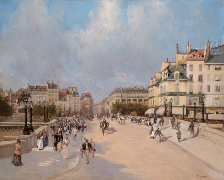 Raymond Allègre 1857 Marseille (France) - 1933 Marseille (France), le Pont Neuf à Paris