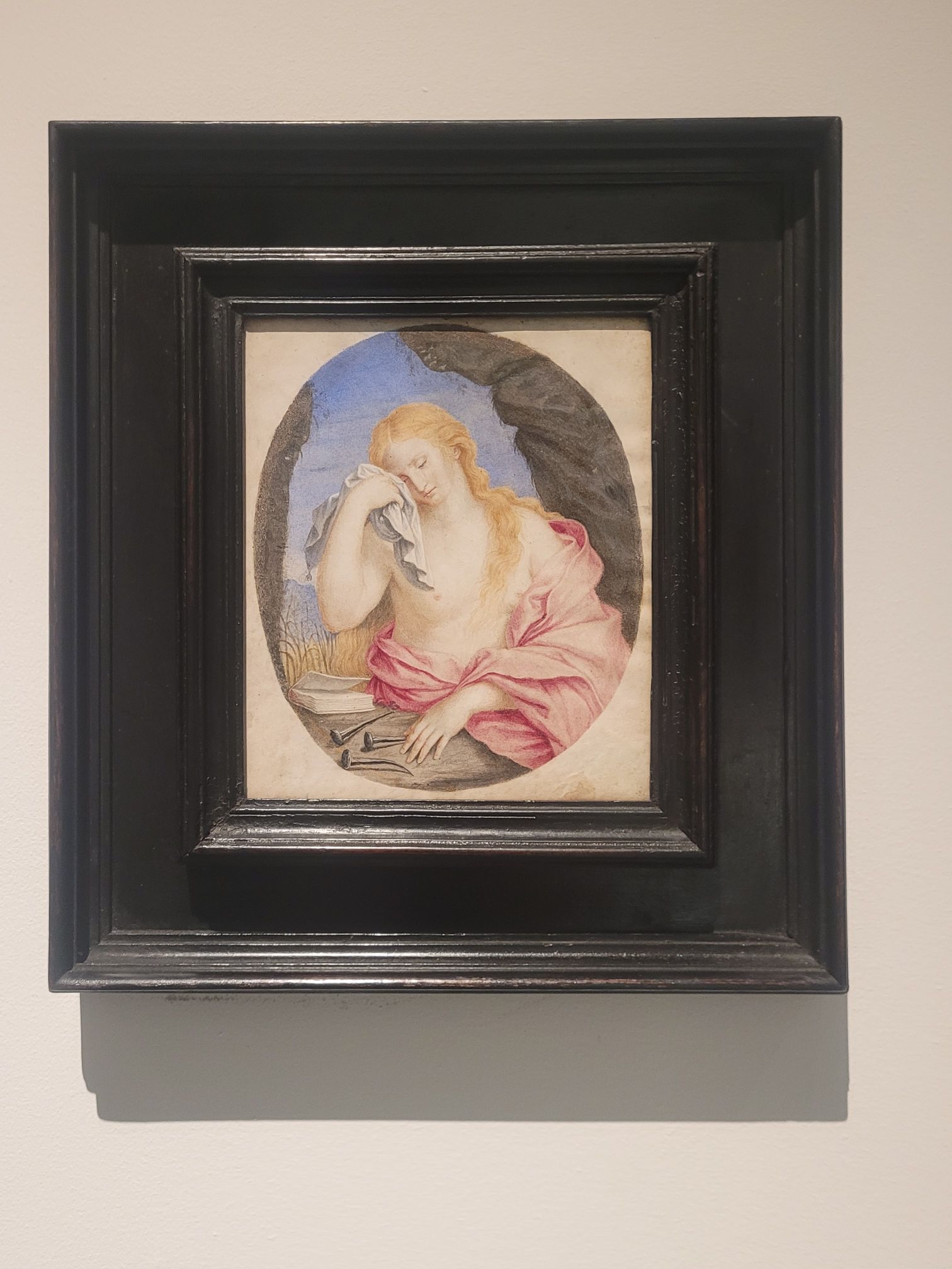 Teresa del Po (1649-1713, Madeleine en Pénitente. 1675. Porcini